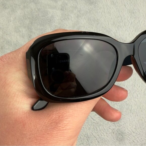 Chanel CC Logo Authentic Sunglasses Made in Italy Style Number 5102 - Picture 8 of 15